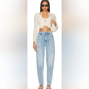 Mother The Private Double Pocket Skimp Tea Time Jeans -NWT